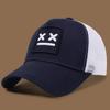 Unisex Embroidered Sporty Mesh Fabric Baseball Cap; Adjustable Sun Hat; Casual Well-fitting Trucker Cap for Spring/Summer