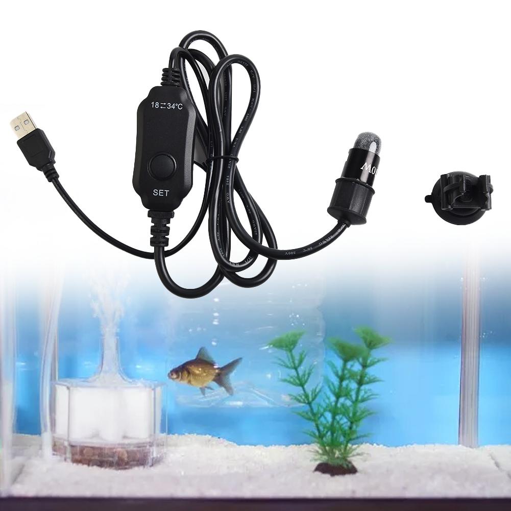 USB Heater Horned Frogs Mini Submersible Thermostat