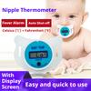 Baby Pacifier Thermometer Infant and Child Oral Temperature Measurement Oral Pacifier Electronic Thermometer Soothing