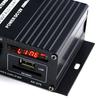 AK370 Power Amplifier Multifunctional Low Distortion Bluetooth-compatible Wireless Connection 12V/220V 2CH Audio Amplificador for Home
