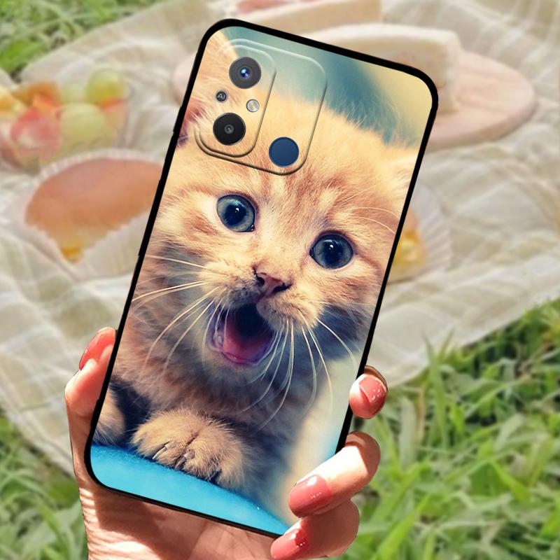 For Xiaomi Redmi 12C Case 12 C TPU Silicone Shockproof Cartoon Phone Covers For Redmi 12 4G 5G Soft Protective Fundas Bumper
