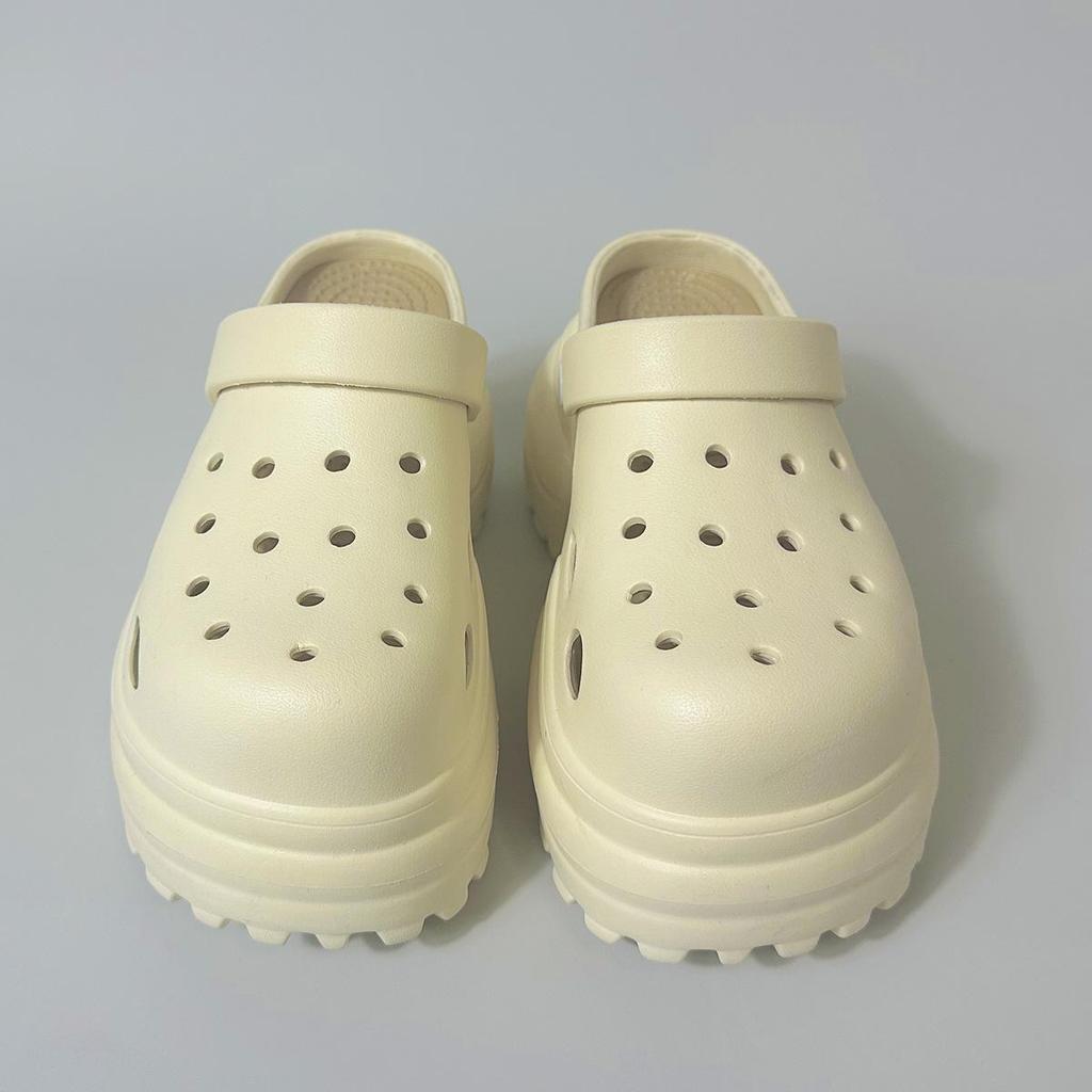 Summer DIY Thick Sole Garden & Beach Sandals with Eva High Heel & Convertible Design