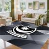 Portsmouth FC Design Crystal Velvet Rug Soft Decorative Mat for Bedroom Entrance