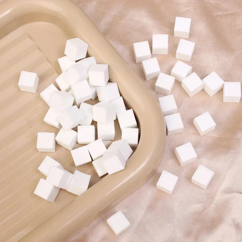 Mini 4 Claws Square Nail Art Sponge Nail Sponge Metal Grabber Set Multipurpose Blush Gradient Sponges Beauty Manicure Tools