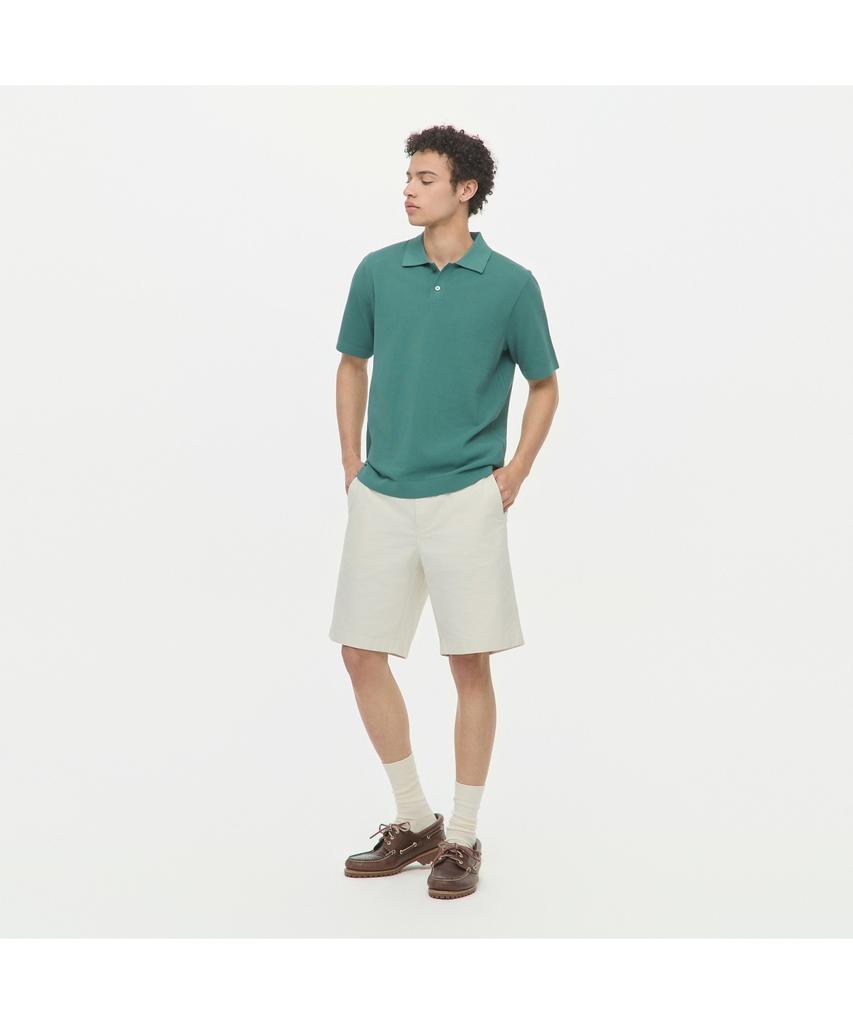 Henlikoteun Solid Dyed Half Pants Ahpom26301Ivx