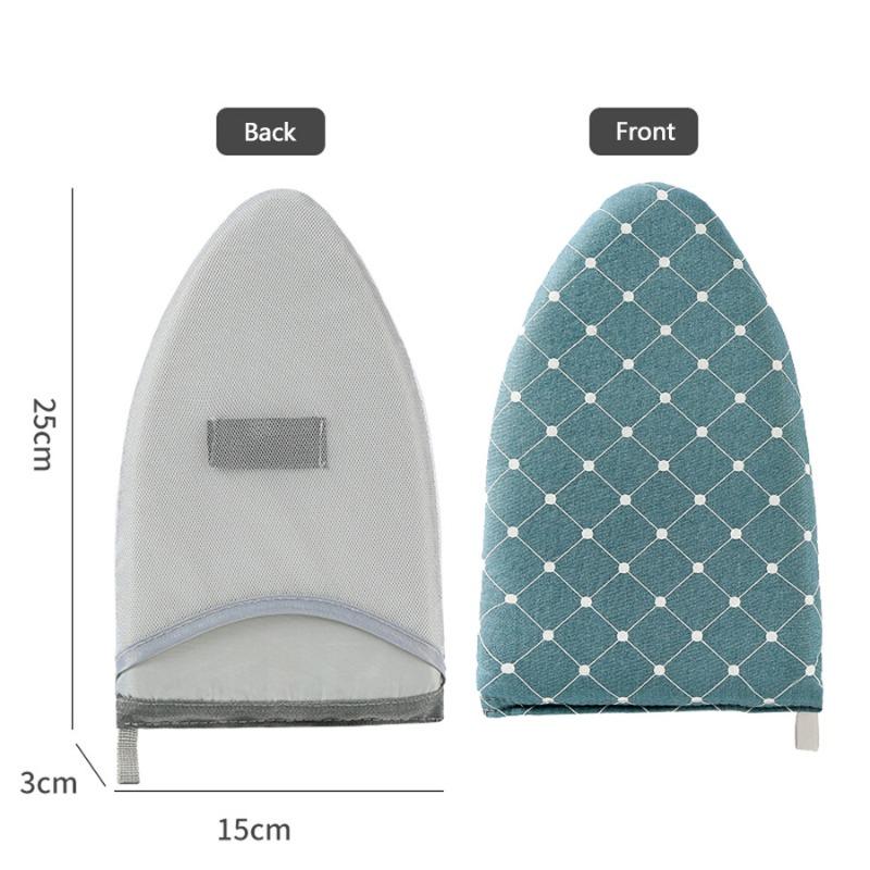 Portable Handheld Ironing Pad with Heat-Resistant Glove Garment Steamer Board for Clothes Protective Mat Home Ironing Supply