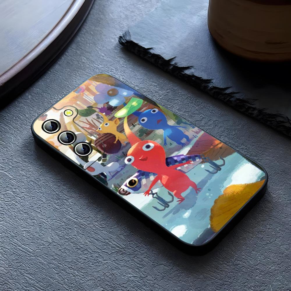 PIKMIN 4 Phone Case For Samsung Galaxy S26 S24 S23 S22 S25 S21 S20 Ultra Fe Plus A54 A24 A55 A53 Coque