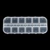 1Pc Dental Storage Box 12 Container Dental Orthodontic Brackets Bands Parts Case