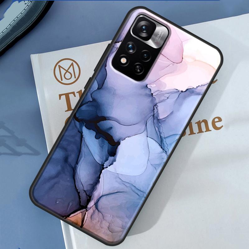 Beachy Pastel Abstract Painting Case For Xiaomi Redmi 13C 10C 12C 14C Redmi Note 14 13 Pro 12 11 9 10 9S 10S 11S 12S Cover