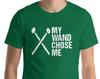 Percussionist My Wand Chose Me School Marching Band Booster Unisex T-Shirt