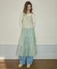 Aueonoseuteljia Flower Lace Layered Dress_Milk Green(Oc25-Ops02)