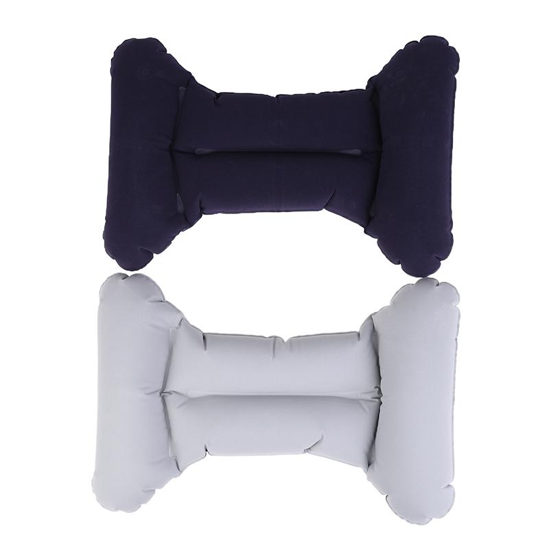 Inflatable Travel Nursing Waist Pillow, Blow Up Lumbar Body Back Support Pillow For Airplane Long Flight Journey Travel Airplane