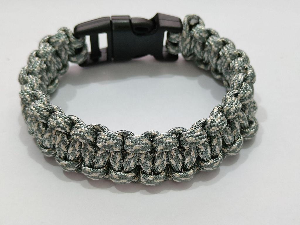 Seven-Strand Survival Paracord Bracelet: Outdoor Emergency Woven Wristband