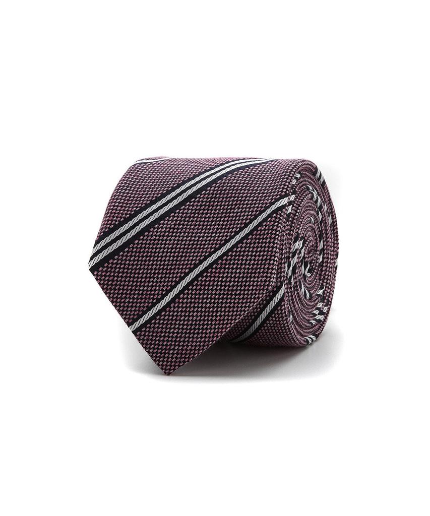STCO Pink Regimental Tie_Sntuz16Ntp