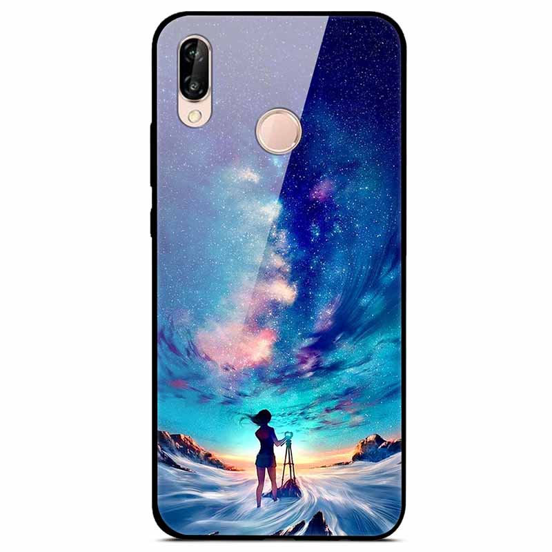 Für Huawei P30 Lite Hülle P30 P20Pro Lite Gehärtetes Glas Harte Rückabdeckung Für Huawei P20 Pro Handyhülle Fundas Capa P30 Pro P20Pro