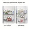 1pc Refrigerator Storage Bag, Hanging Organizer for Fridge,Two Colors To Choose From, Kitchen Accessories