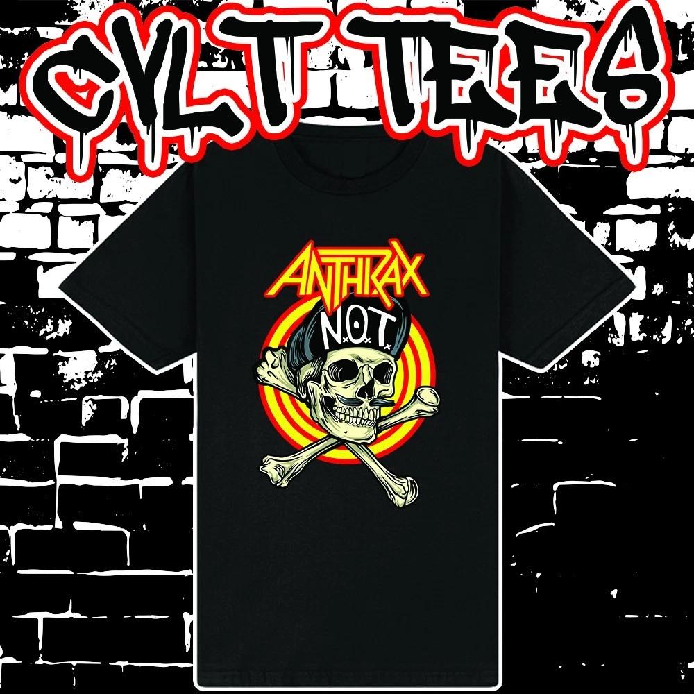 Men s and Women s T-shirts Anthrax NOT style Tee ~ 100% Cotton M
