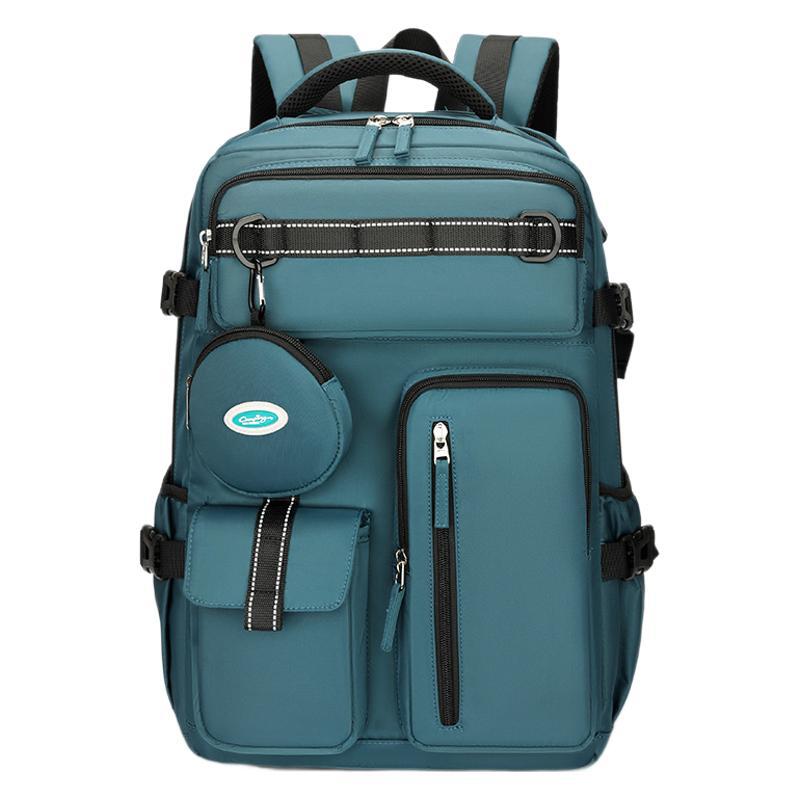 New computer bag for junior high school students, college students, casual and lightweight large-capacity backpacks, schoolbags for boys