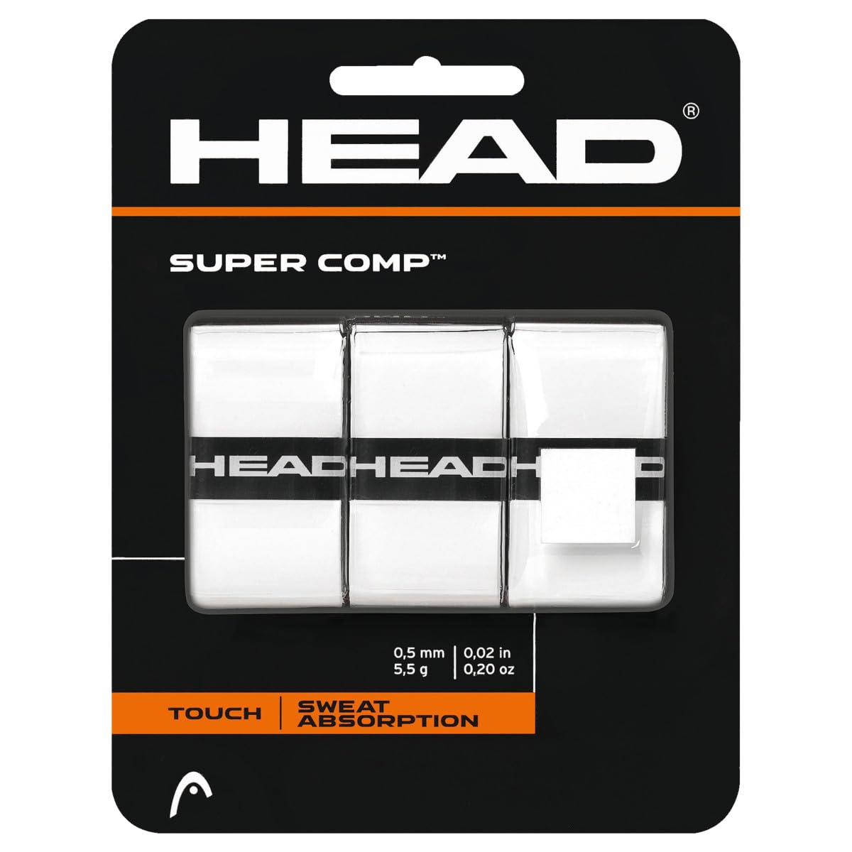 

Голова Super Comp Overgrip (белый) -