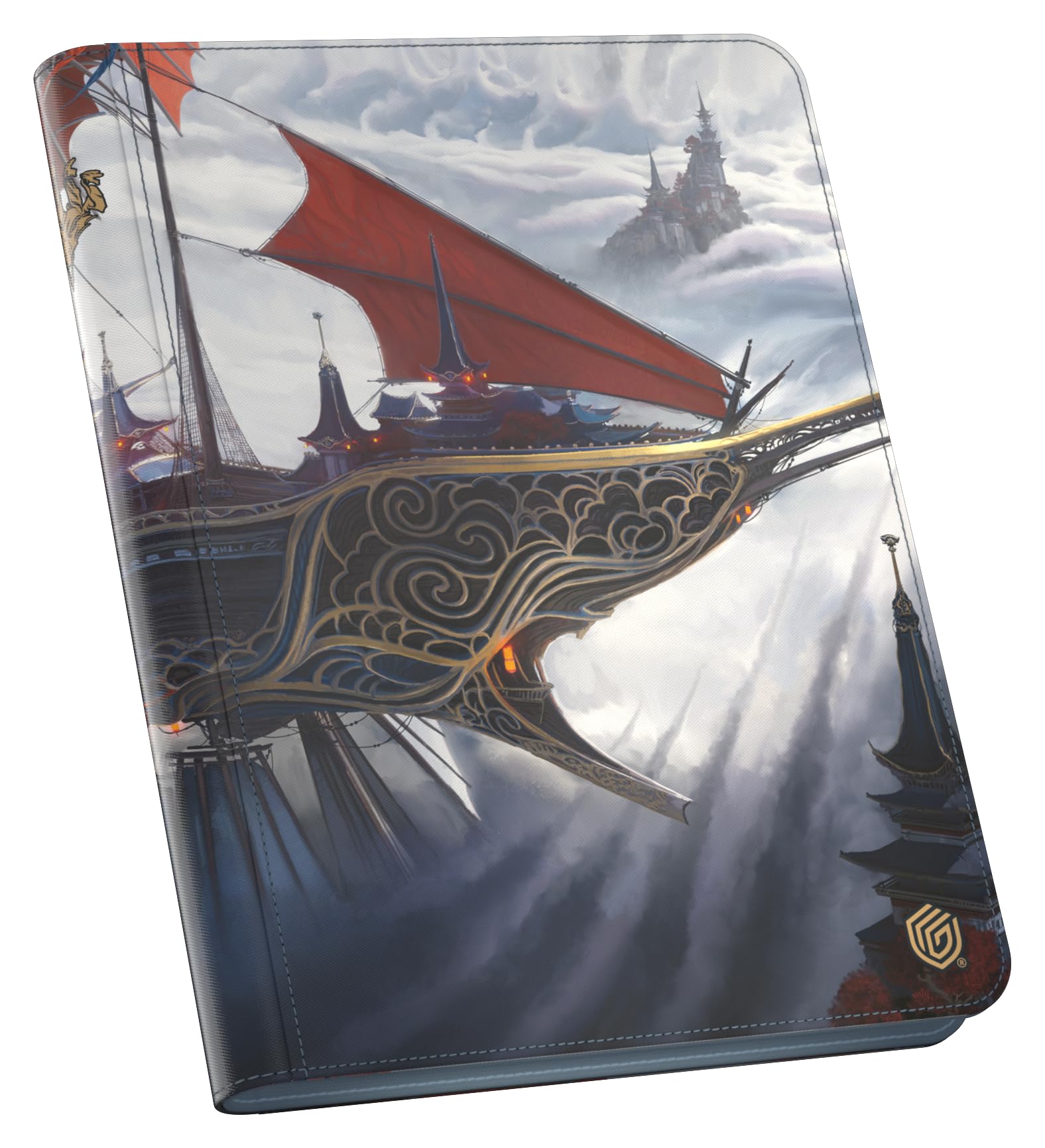 

Ultimate Guard Zip Folio 360 Xenoskin The Gathering Dragonstorm Mystic Monastery - - Magic - Tarkir - чёрный
