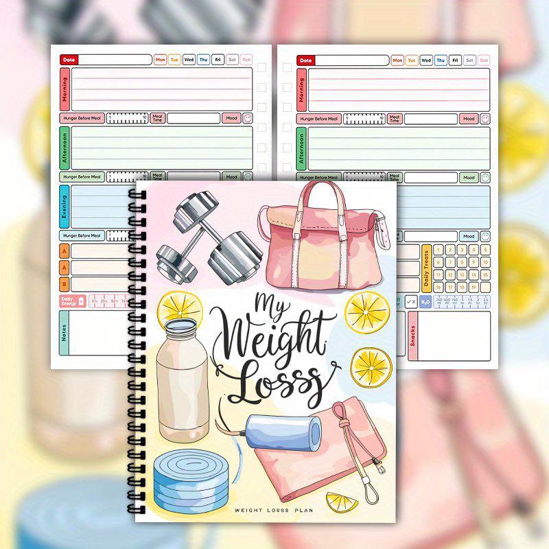 A5 Weight Loss & Fitness Inspiration Planner - Perfect Gift for Health Enthusiasts