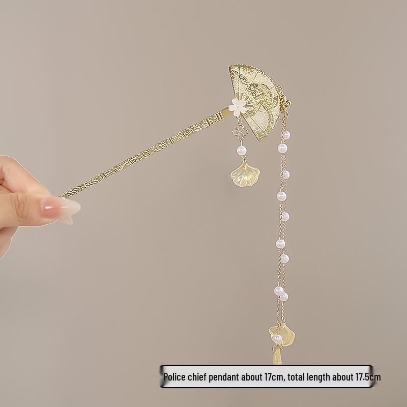 Vintage Chinese Style Hairpin for Updos - Elegant Retro Hair Stick with Tassel for Qipao
