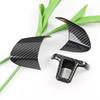 Enhance the Look of Your Car's Interior with Carbon Fiber Texture Steering Wheel Panel Cover Trim for Golf 6 and For Bora
