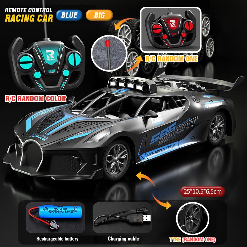 RC Sports Car High Speed Super Remote Control Mini Model Electric Vehicle Drift Racing Car for Kids Educational Toys for Boys