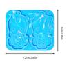 Small Tree Man Shaped Silicone Mold Handmade Pendant Mould Jewelry Ornament Casting Moulds Handmade Keychain Molds