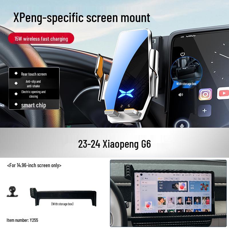 XPeng Car Phone Holder: Compatible with P7+, P5, M03, G6, G9, X9, G3i Models for Navigation
