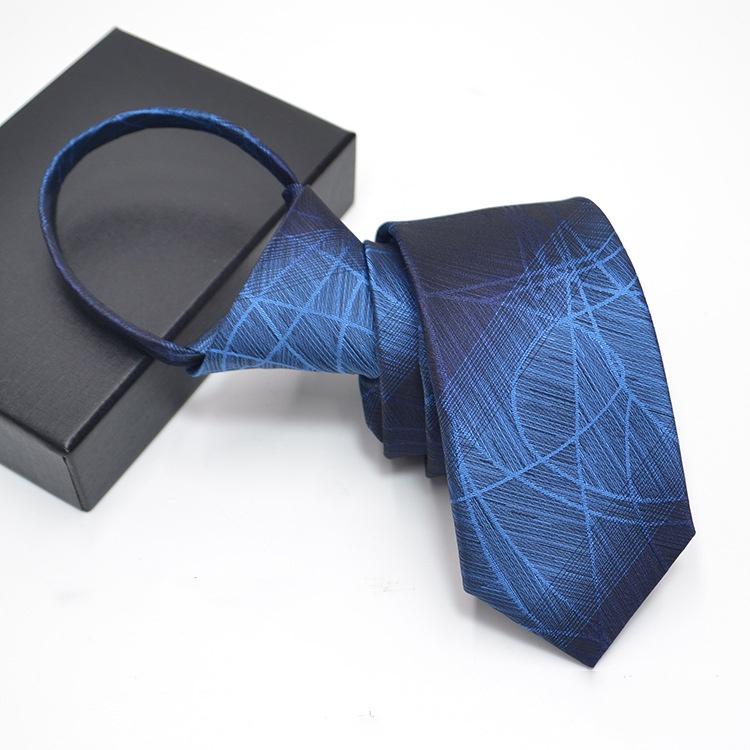 Men Suit Tie Necktie Business Style Tie Striped Pattern Cotton Tie