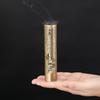 Heart Sutra Vertical Incense Box: Retro Indoor Burner for Buddhist Worship, Simple Home Decoration, Small Ornament.