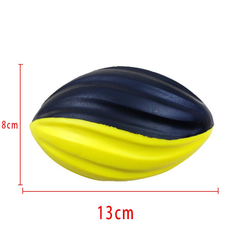 Neuer Exotischer PU Slow Rebound Turbori Rugby Schaumstoff Schwamm Solider Ball