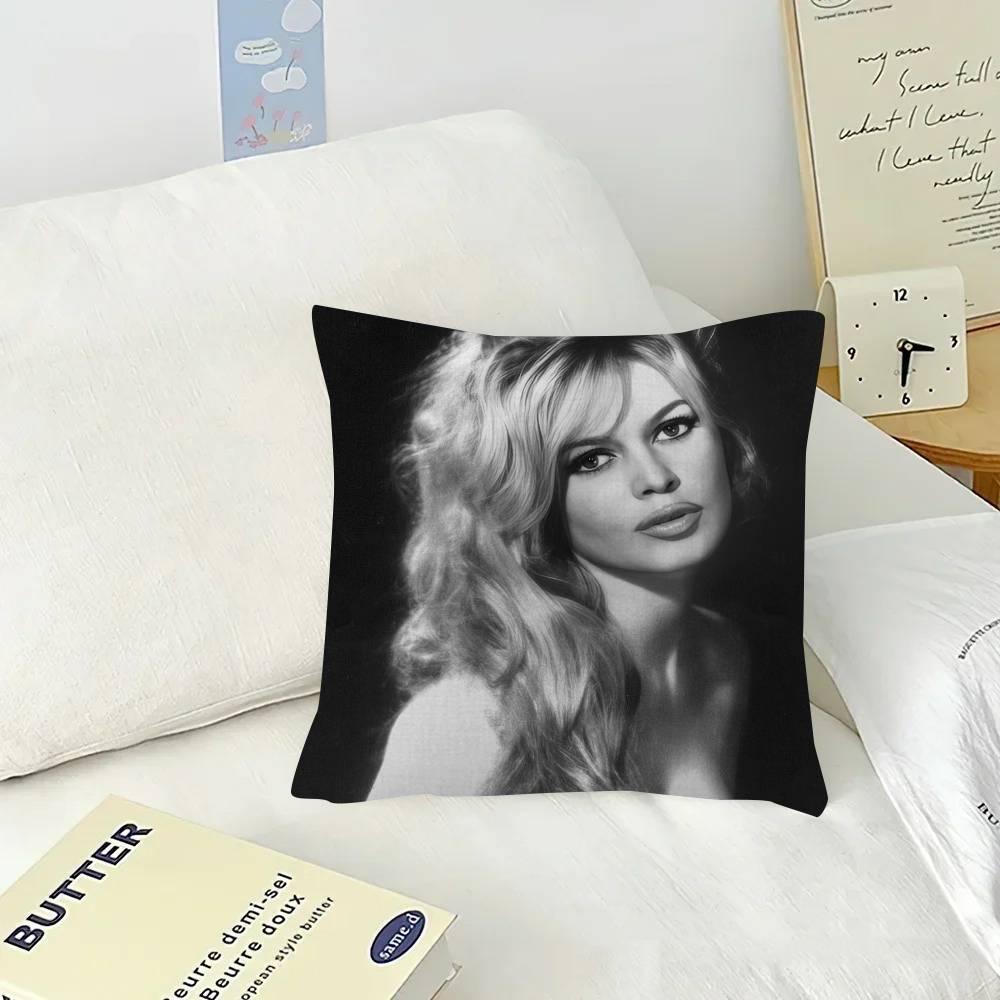 Schönheit B-Brigitte B-Bardot-S Kissenbezug Kissenhülle Kissenbezug Wohnzimmer Sofa Heimdekoration Kundenspezifisch