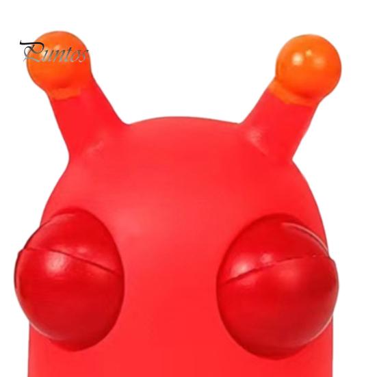 Spielzeug mit knallenden Augen, Kohlwurm, Angst- und Stressabbau, bunte Raupe, Quetsch- und Kneifspielzeug, sensorisches Spielzeug für Kinder, Jugendliche und Erwachsene, weicher Stressball, Tierzappeln