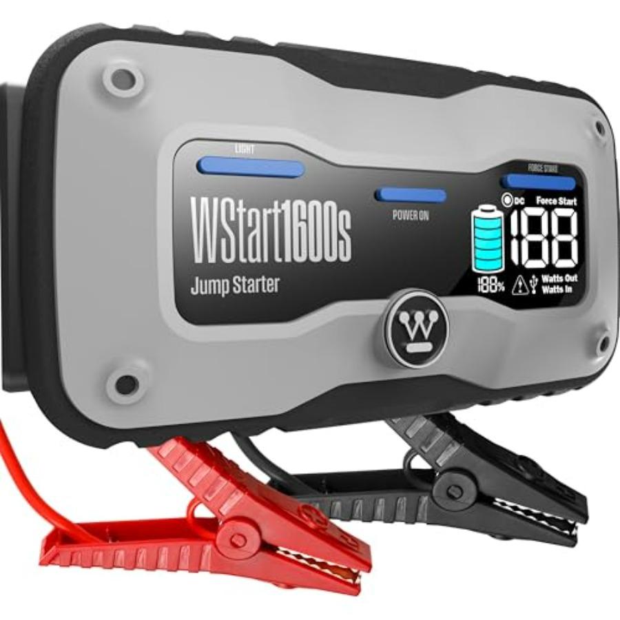 2000A Portable Jump Starter 12V Battery Jump Box for Up to 7.0L Gas 5.0L Diesel Engines High Capacity Power Bank with USB DC Br 2000A