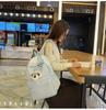 Schoolbag female Korean version large capacity backpack junior high school student bag leisure alphabet travel backpack versatile computer bag