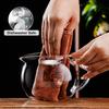 Glass Teapot Stovetop 34OZ 1000ml Tea pot with Removable 18 8 Stainless Steel Infuser Borosilicate Clear Tea Kettle Teapot Bloo
