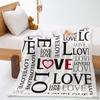 2D digital printing Valentine's Day thickened lamb wool crystal fleece blanket blanket