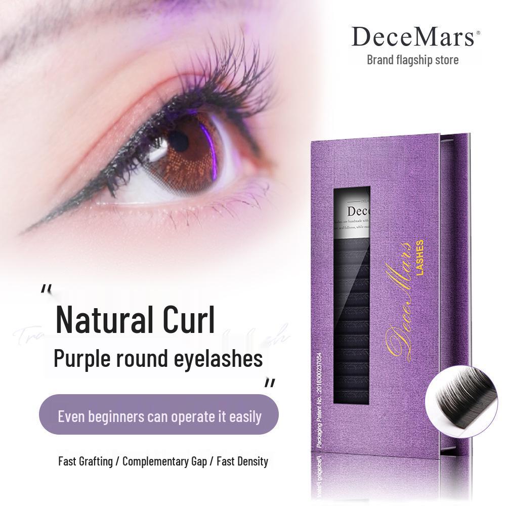 Timan J Curl Black Eyelash Extensions - Dense, Soft, Natural Look with Long, Slender Style Mixed (8-12 mm)