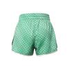 Adidas Originals Logo Print Straight-Leg Casual Shorts Women Bottoms Green IK7888