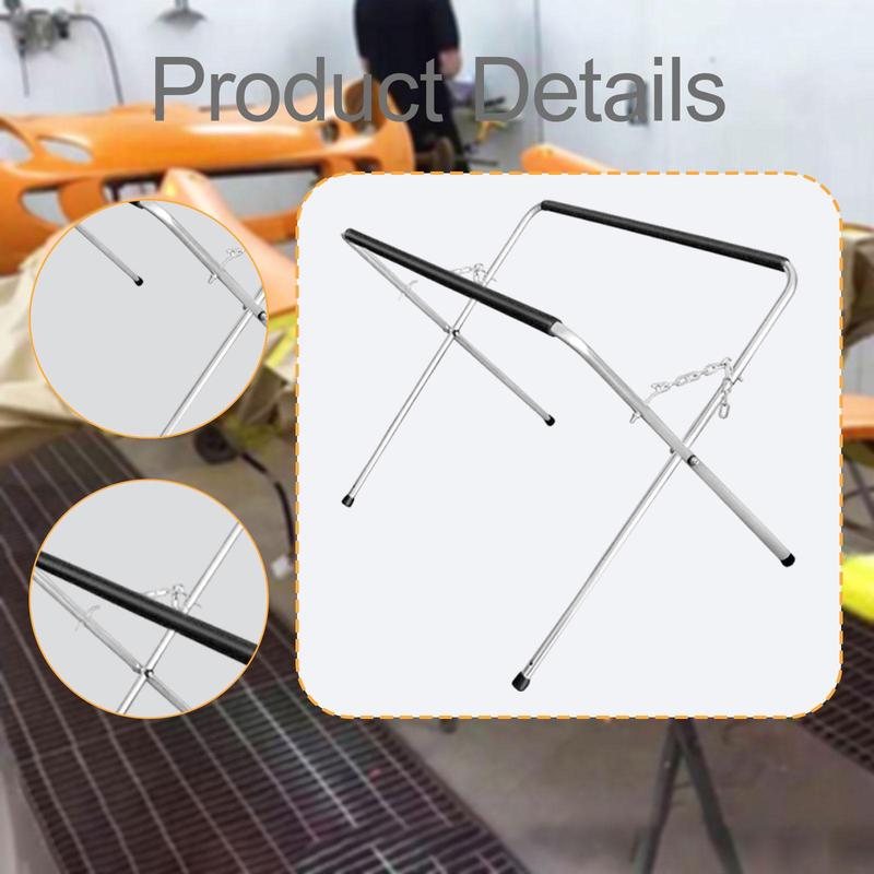 Auto Painting Rack with Adjustable Cha Versatile Accessories Heavy Duty for Engine Hood Placement Multi Position Adjustment