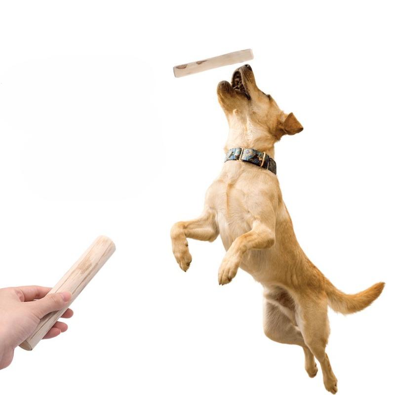 Doggy Chewing Toy - Natural Coffee Wood Dog Bite Stick - Pet Toy for Medium-Large Dogs - Chewing and Grinding Toy