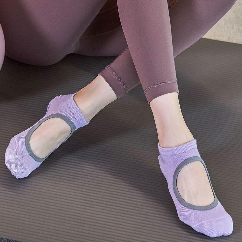 

Socks Women s Five-Finger Dance Combed Cotton Yoga Socks 906 purple