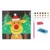 Kit Diamond Painting - Renne de Noël - Multicolore - 8 ans et plus - Mixte - Strass adhésif