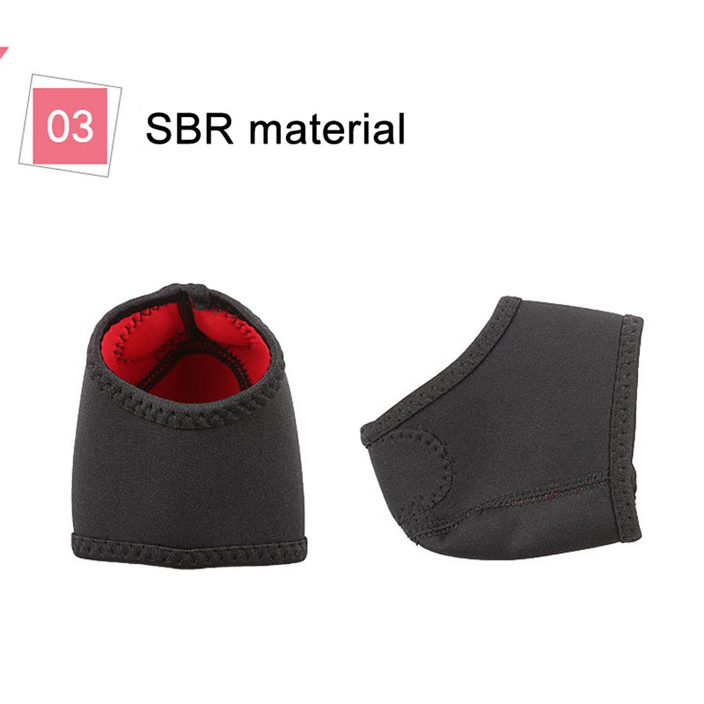 Foot Ankle Pads Cushion Heel Protectors Plantar Fasciitis Pain Relief Ankle Socks for Sports Protection Training