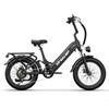 TIFGALOP XC20 All-Terrain Electric Bicycle 48V20AH Battery 500W Motor 20 Inch Fat Tires City Commuting E-Bike With Tow Seat
