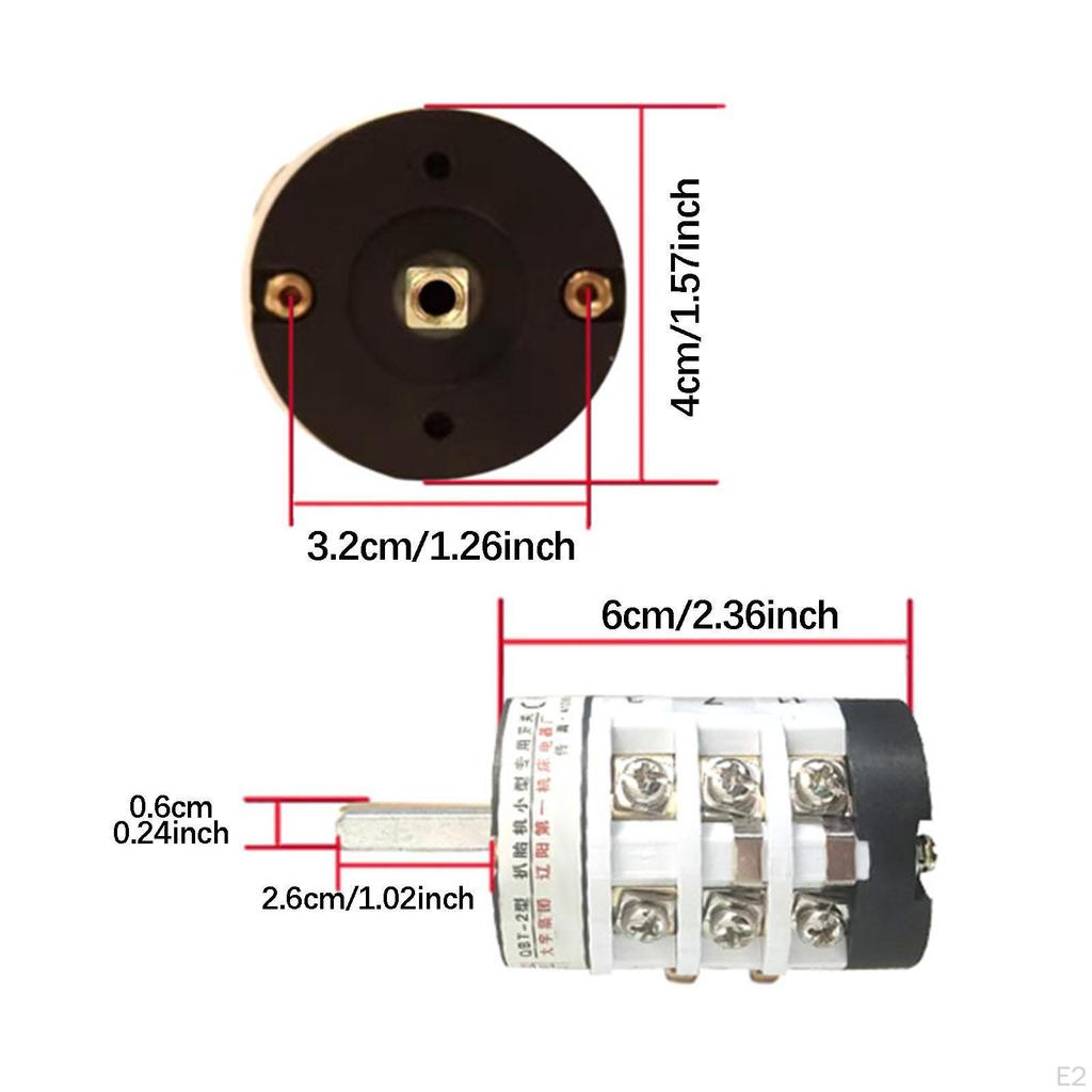 220V/380V 20A Tire Changer Motor Forward Switch Universal Quick Response for DIY Mechanics Car