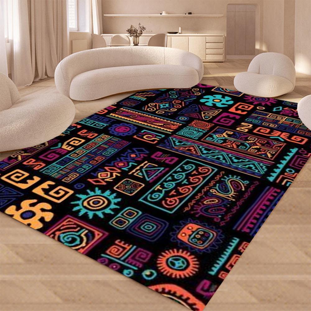 

Скандинавский марокканский ретро этнический стиль лоскутное шитье квадратный ковер спальня и гостиная для внутреннего использования украшение 50X80CM