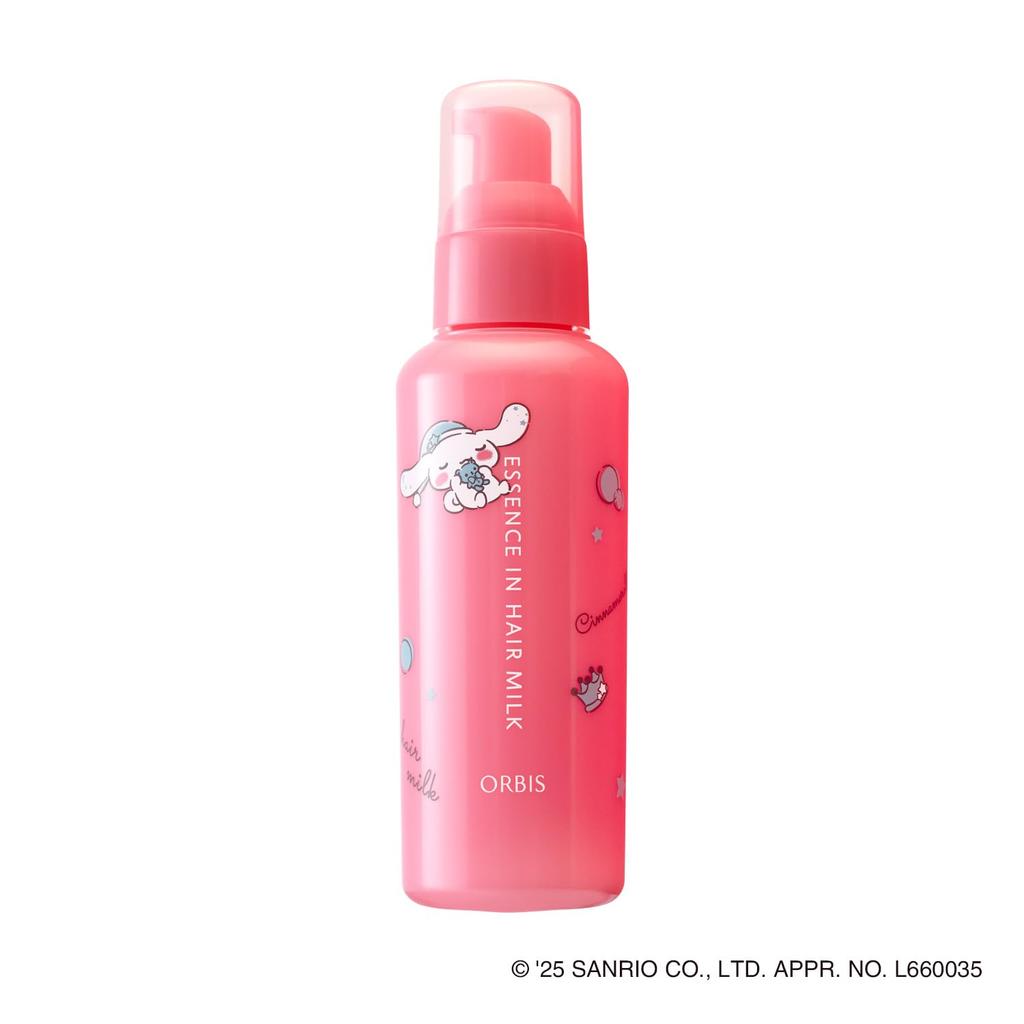 ORBIS Essenz in Haar-Milch Sanrio-Charaktere Limitierte Kollaborations-Design-Flasche 140g (Leave-in-Behandlung)
